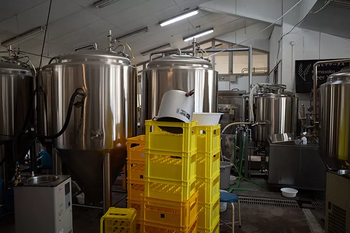 Mimasaka Beer Works醸造施設